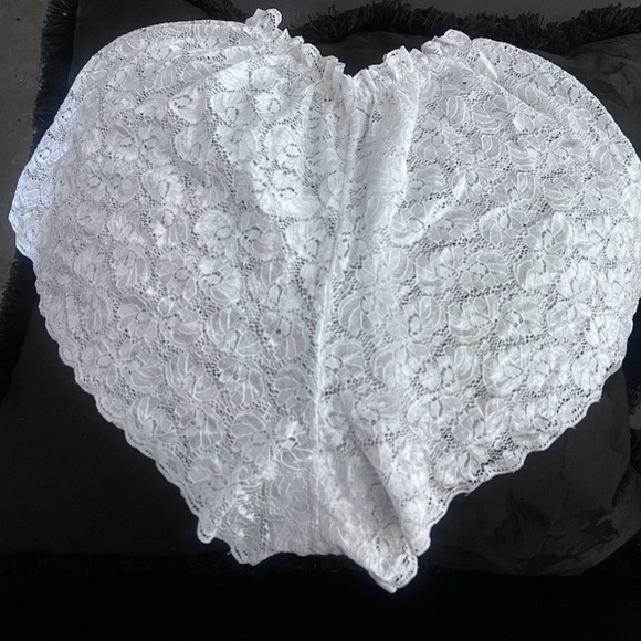 American Apparel White Lace Panties - Picture 1 of 4